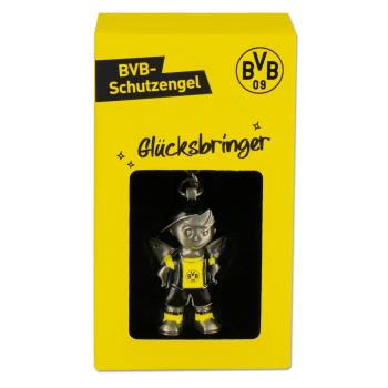 Borussia Dortmund BVB Schutzengel Glücksbringer mit Karabiner
